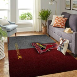 Stlouis Cardinals Living Room Area Rug