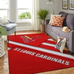 Stlouis Cardinals Living Room Area Rug