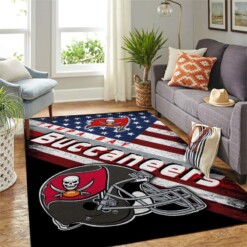 Tampa Bay Buccaneers Living Room Area Rug