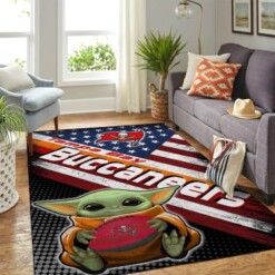 Tampa Bay Buccaneers Living Room Area Rug