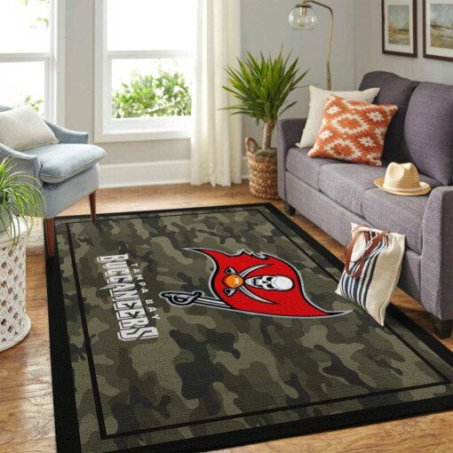 Tampa Bay Buccaneers Living Room Area Rug