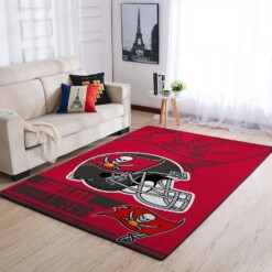 Tampa Bay Buccaneers Living Room Area Rug