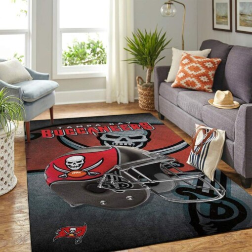 Tampa Bay Buccaneers Living Room Area Rug