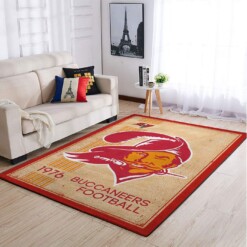 Tampa Bay Buccaneers Living Room Area Rug