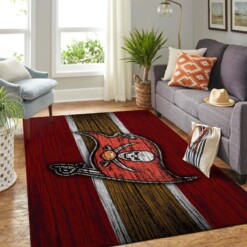 Tampa Bay Buccaneers Living Room Area Rug