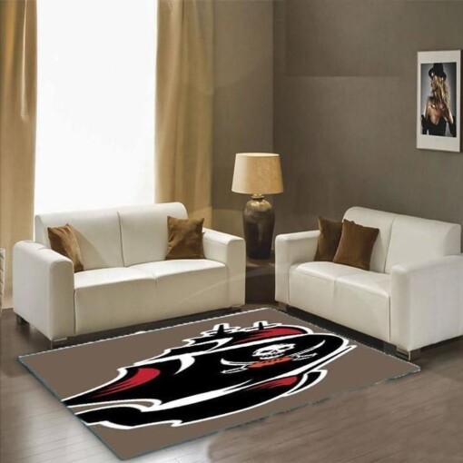 Tampa Bay Buccaneers Living Room Area Rug