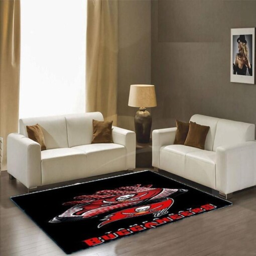 Tampa Bay Buccaneers Living Room Area Rug