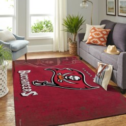 Tampa Bay Buccaneers Living Room Area Rug