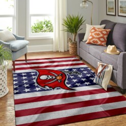 Tampa Bay Buccaneers Living Room Area Rug