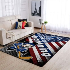 Tampa Bay Lightning Living Room Area Rug