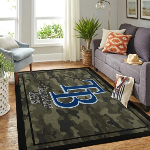 Tampa Bay Rays Living Room Area Rug