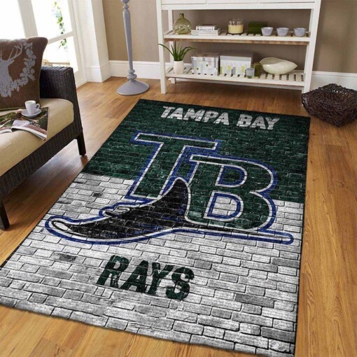 Tampa Bay Rays Living Room Area Rug