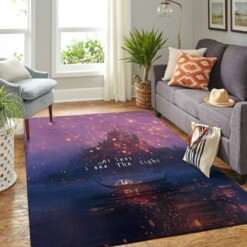 Tangled Disney Movie Living Room Area Rug