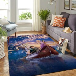 Tangled Disney Movie Living Room Area Rug