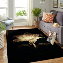 Tangled Magic Flower Disney Movie Living Room Area Rug