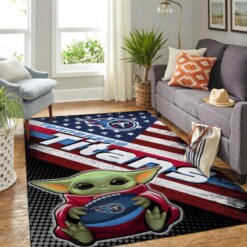 Tennessee Titans Living Room Area Rug