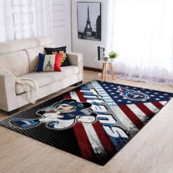 Tennessee Titans Living Room Area Rug