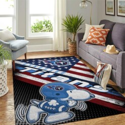 Tennessee Titans Living Room Area Rug