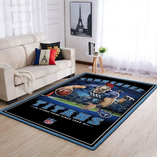 Tennessee Titans Living Room Area Rug