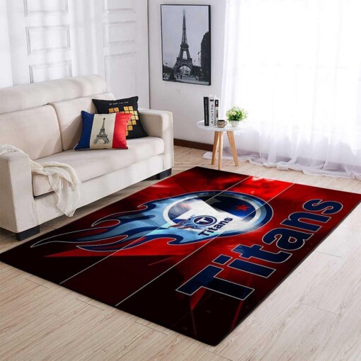 Tennessee Titans Living Room Area Rug