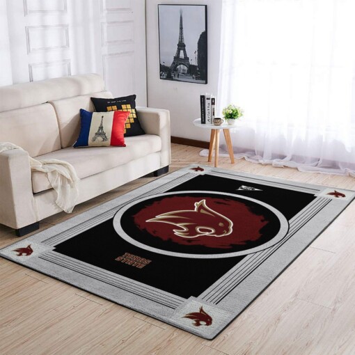 Texas State Bobcats Living Room Area Rug