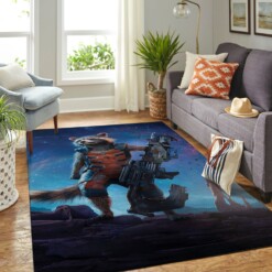 The Guardian Of The Galaxy Living Room Area Rug