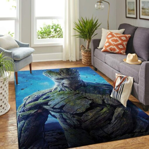 The Guardian Of The Galaxy Living Room Area Rug