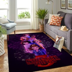 The Stranger Things- Netflix Teen Movie Living Room Area Rug