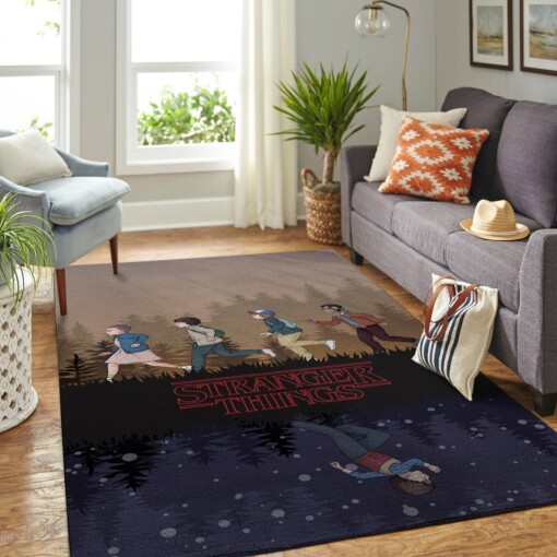 The Stranger Things- Netflix Teen Movie Living Room Area Rug