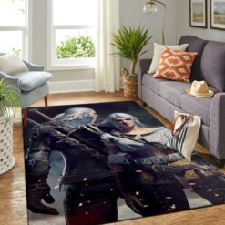 The Witcher Geralt Netflix Movie Living Room Area Rug