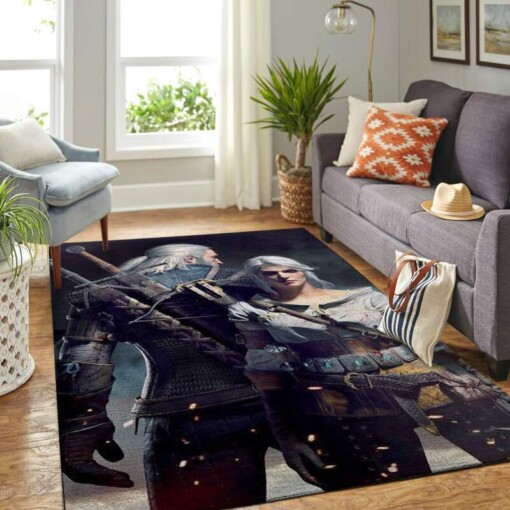 The Witcher Geralt Netflix Movie Living Room Area Rug