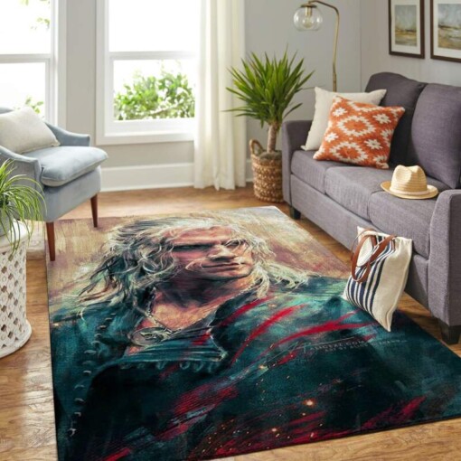 The Witcher Geralt Netflix Movie Living Room Area Rug