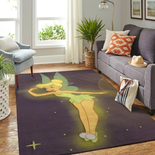 Tinkerbell Great Fairy Living Room Area Rug