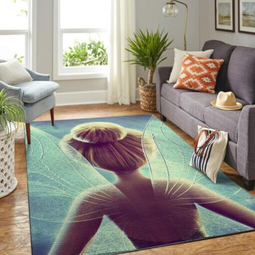 Tinkerbell Great Fairy Living Room Area Rug
