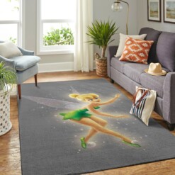 Tinkerbell Great Fairy Living Room Area Rug