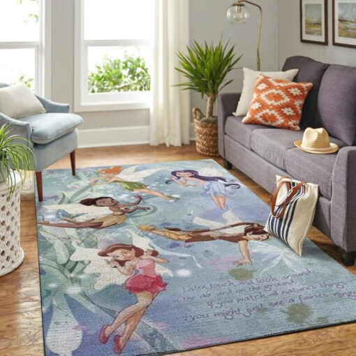 Tinkerbell Great Fairy Living Room Area Rug