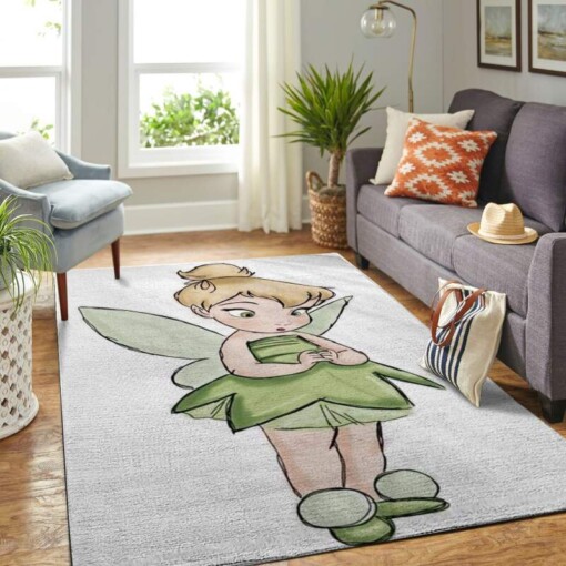 Tinkerbell Great Fairy Living Room Area Rug