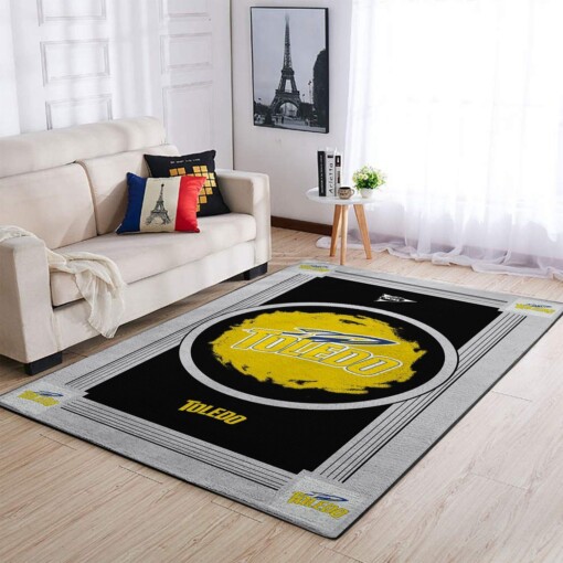 Toledo Rockets Living Room Area Rug