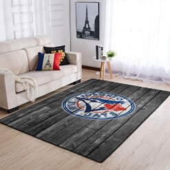 Toronto Blue Jays Living Room Area Rug