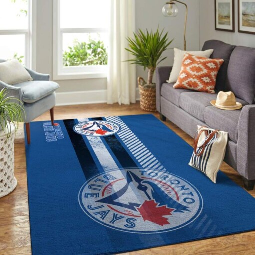 Toronto Blue Jays Living Room Area Rug