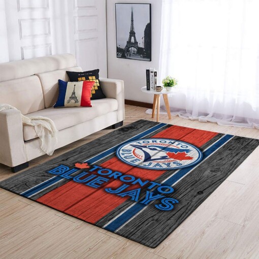 Toronto Blue Jays Living Room Area Rug