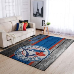 Toronto Blue Jays Living Room Area Rug