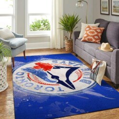 Toronto Blue Jays Living Room Area Rug