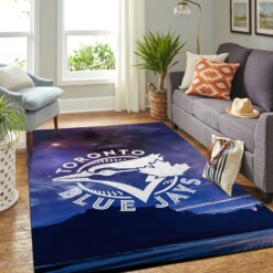 Toronto Blue Jays Living Room Area Rug