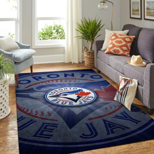 Toronto Blue Jays Living Room Area Rug