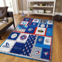 Toronto Blue Jays Living Room Area Rug