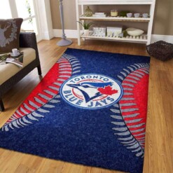 Toronto Blue Jays Living Room Area Rug