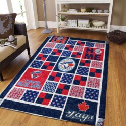 Toronto Blue Jays Living Room Area Rug