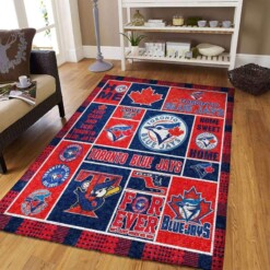 Toronto Blue Jays Living Room Area Rug