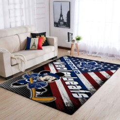 Toronto Maple Leafs Living Room Area Rug